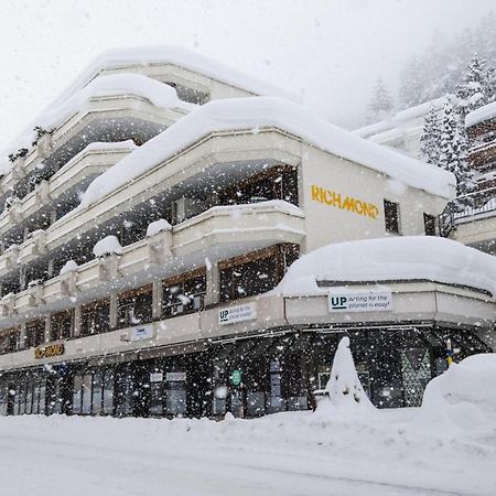 Wunderstay Alpine 403 Centric Studio Balcony/View Davos Exterior foto